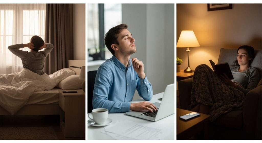 Three daily moments of choosing mindfulness over phone distractions for better focus